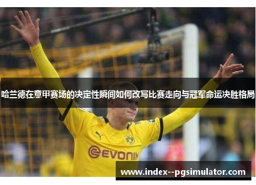 哈兰德在意甲赛场的决定性瞬间如何改写比赛走向与冠军命运决胜格局