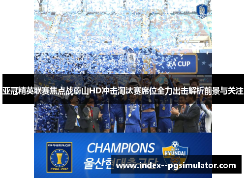 亚冠精英联赛焦点战蔚山HD冲击淘汰赛席位全力出击解析前景与关注